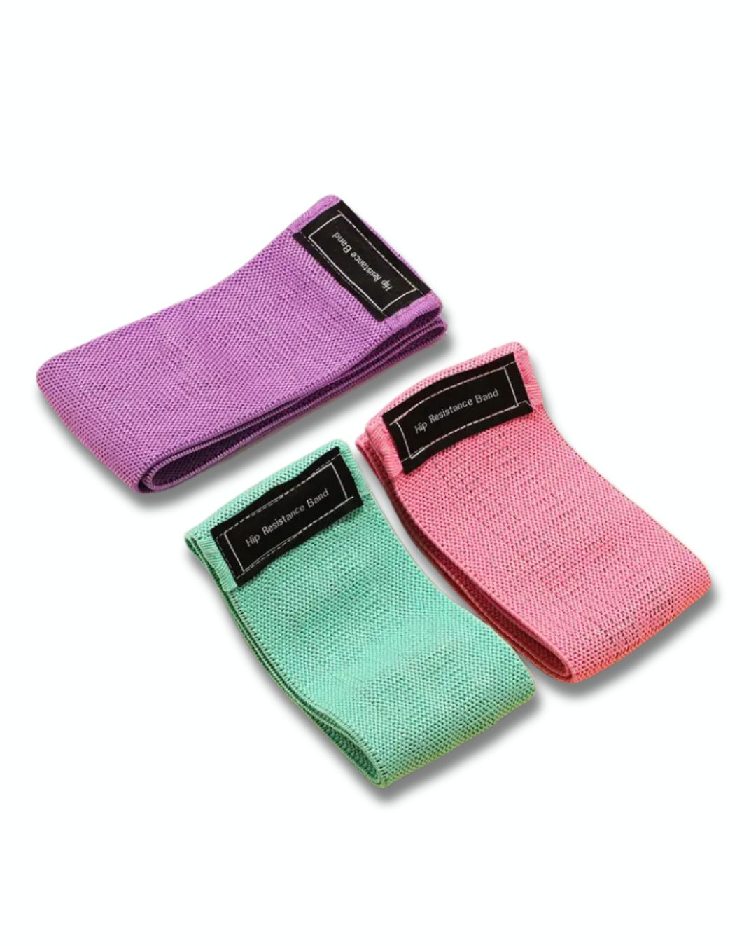 AJ Loop Bands, Resistance Bands for Fitness & Yoga, Set of 3 Resistance Bands (Various Resistance Levels)