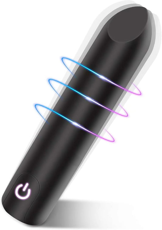 SMD Lipstick Vibrator for G spot, Clitoral & Anal stimulation, Ασύρματος με 10 επιλογές Δόνησης, Black