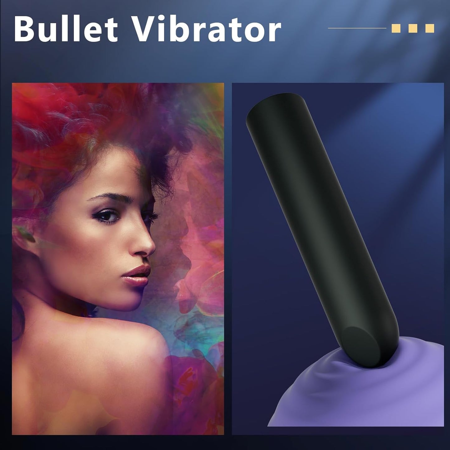 SMD Lipstick Vibrator for G spot, Clitoral & Anal stimulation, Ασύρματος με 10 επιλογές Δόνησης, Black