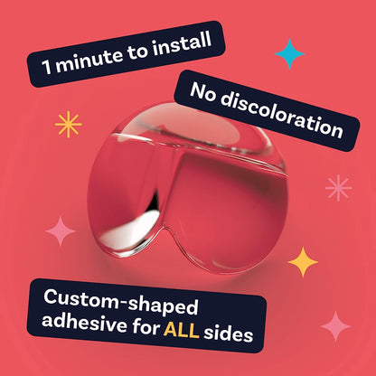 AJ 30-Pack Corner Protector for Baby, Corner Protectors with Sticker, Set of 30pcs, Transparent