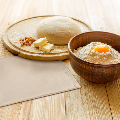 AJ Dough Bread Couche Cloth, Baking Cloth 90 x 60cm, for resting Dough / Baguettes, with Couche