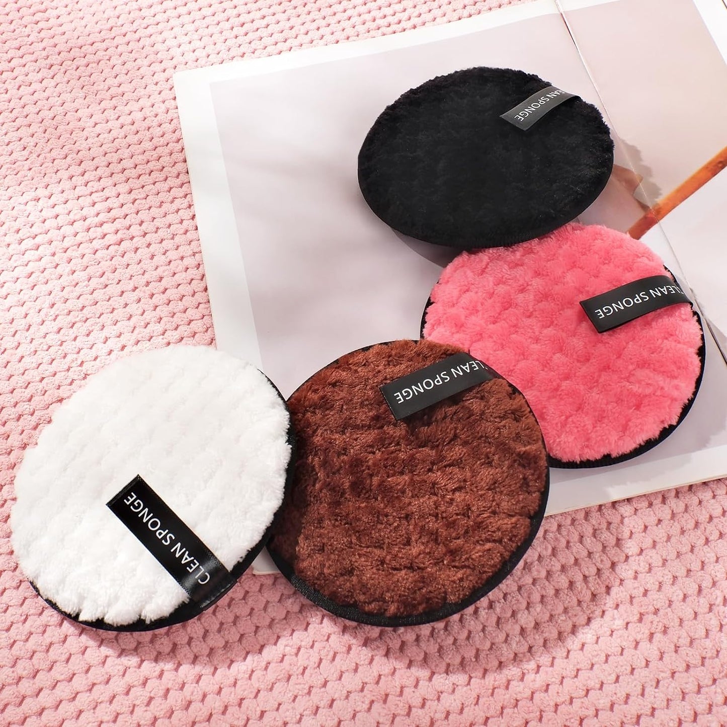 AJ 4pcs Makeup Remover, Makeup Remover Cloths set of 4pcs