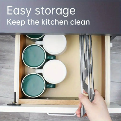 AJ Kitchen Sink Corner Organizer, Collapsible Corner Organizer for Sink