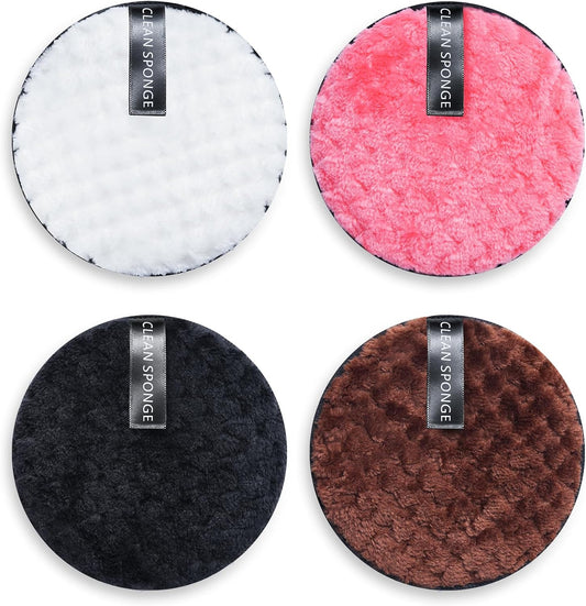 AJ 4pcs Makeup Remover, Makeup Remover Cloths set of 4pcs
